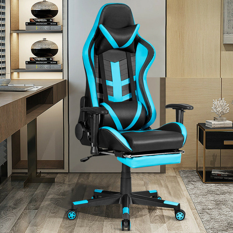 Inbox Zero Faux Leather Gaming Chair Wayfair